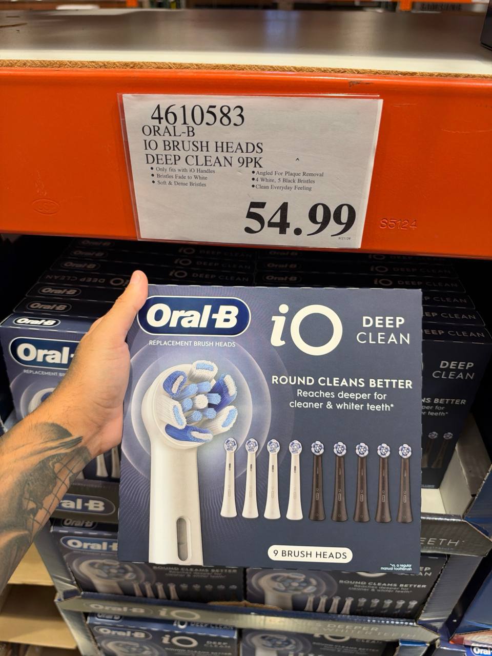 Costco - Oral B Ion Brush Heads Deep Clean