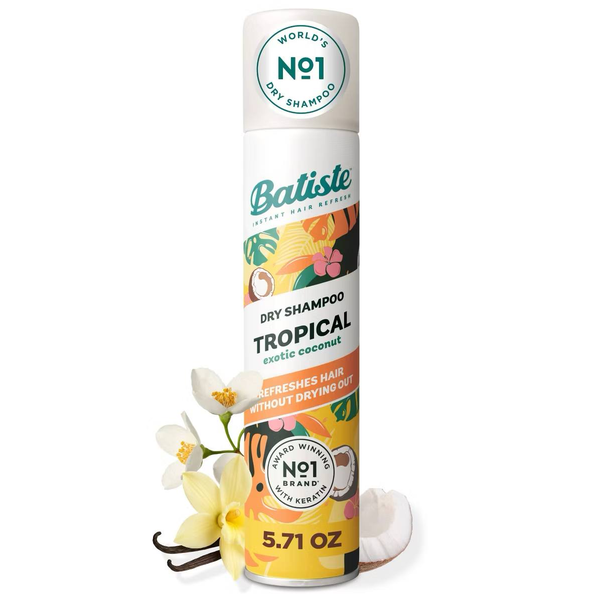Target - Batiste Tropical Exotic Coconut Dry Shampoo - 5.71oz