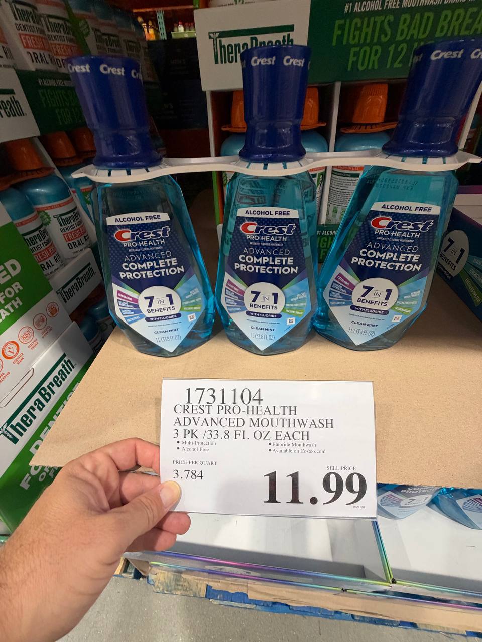 Costco - Crest Mouthwash