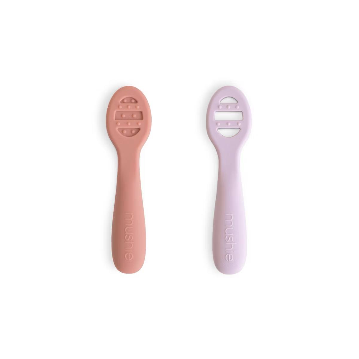 Target- First Feeding Baby Spoons Rose/Soft Lilac One Size