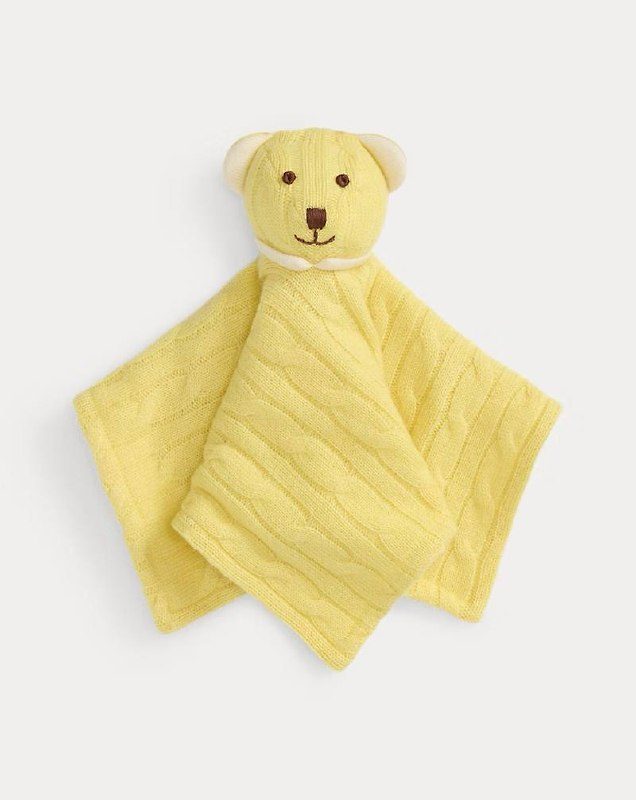 PRL- Cashmere Bear Lovey Blanket