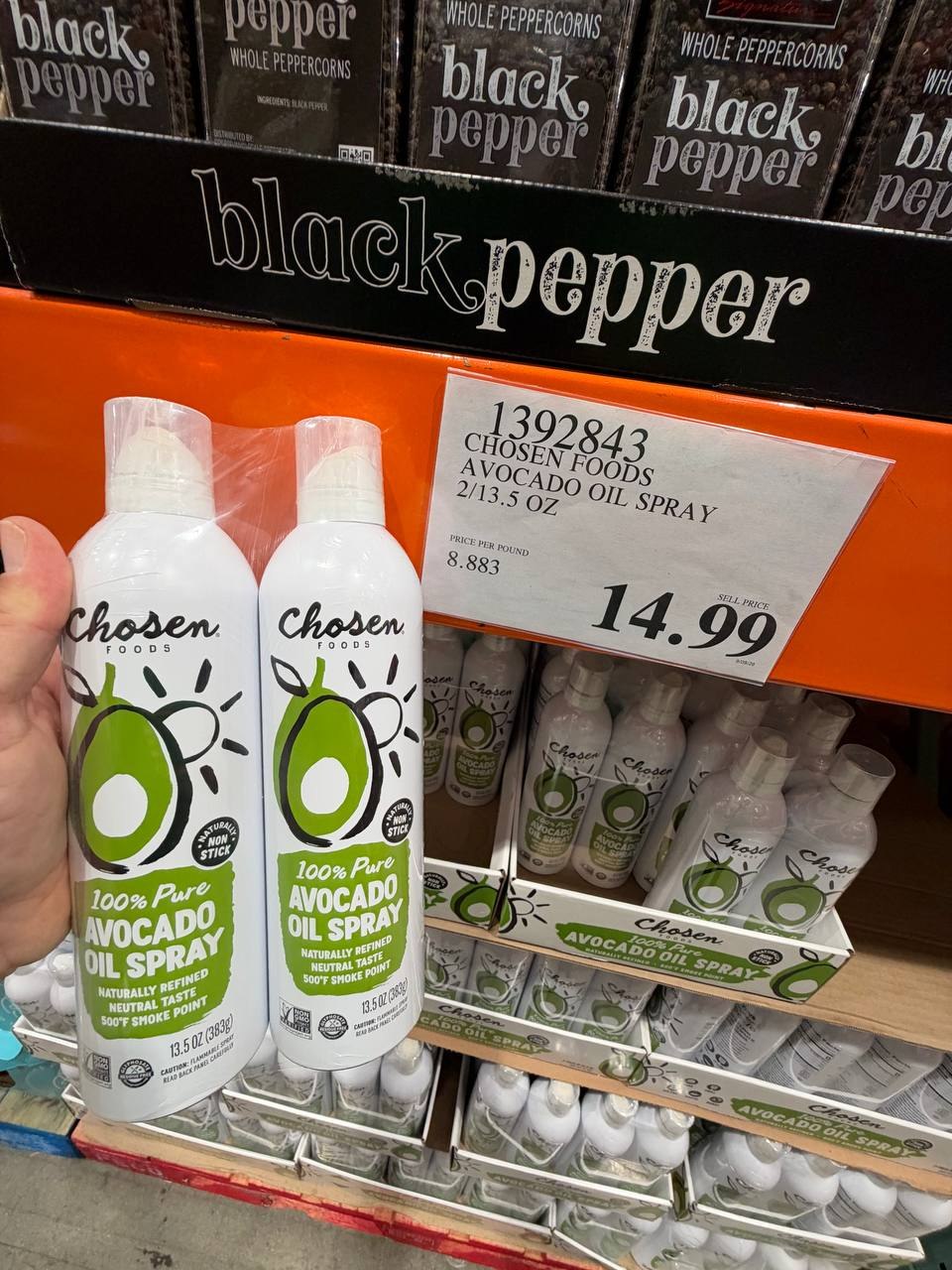 Costco - Chosen Avocado 100% pure Spray