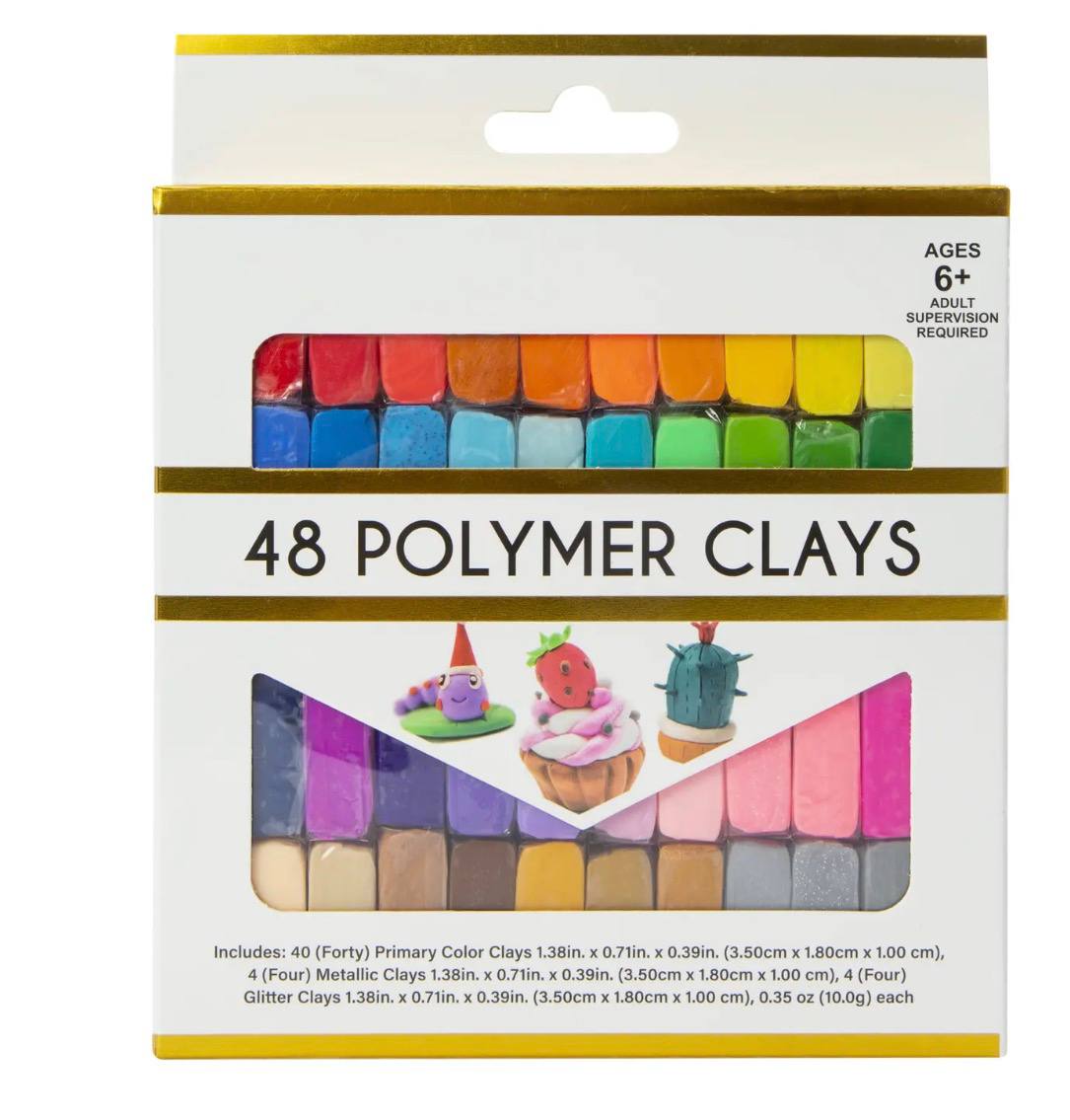 Five Below - Polymer Clay Set 48-Count