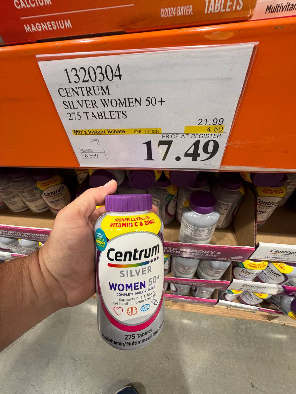 Costco - Centrum Silver Women 50+