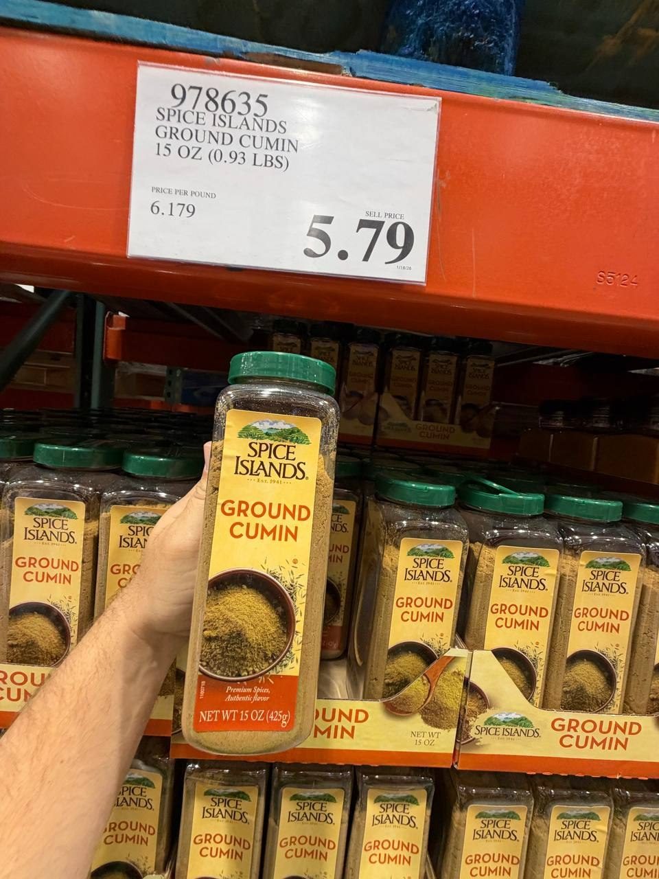 Costco - Spice Islands Ground Cumin