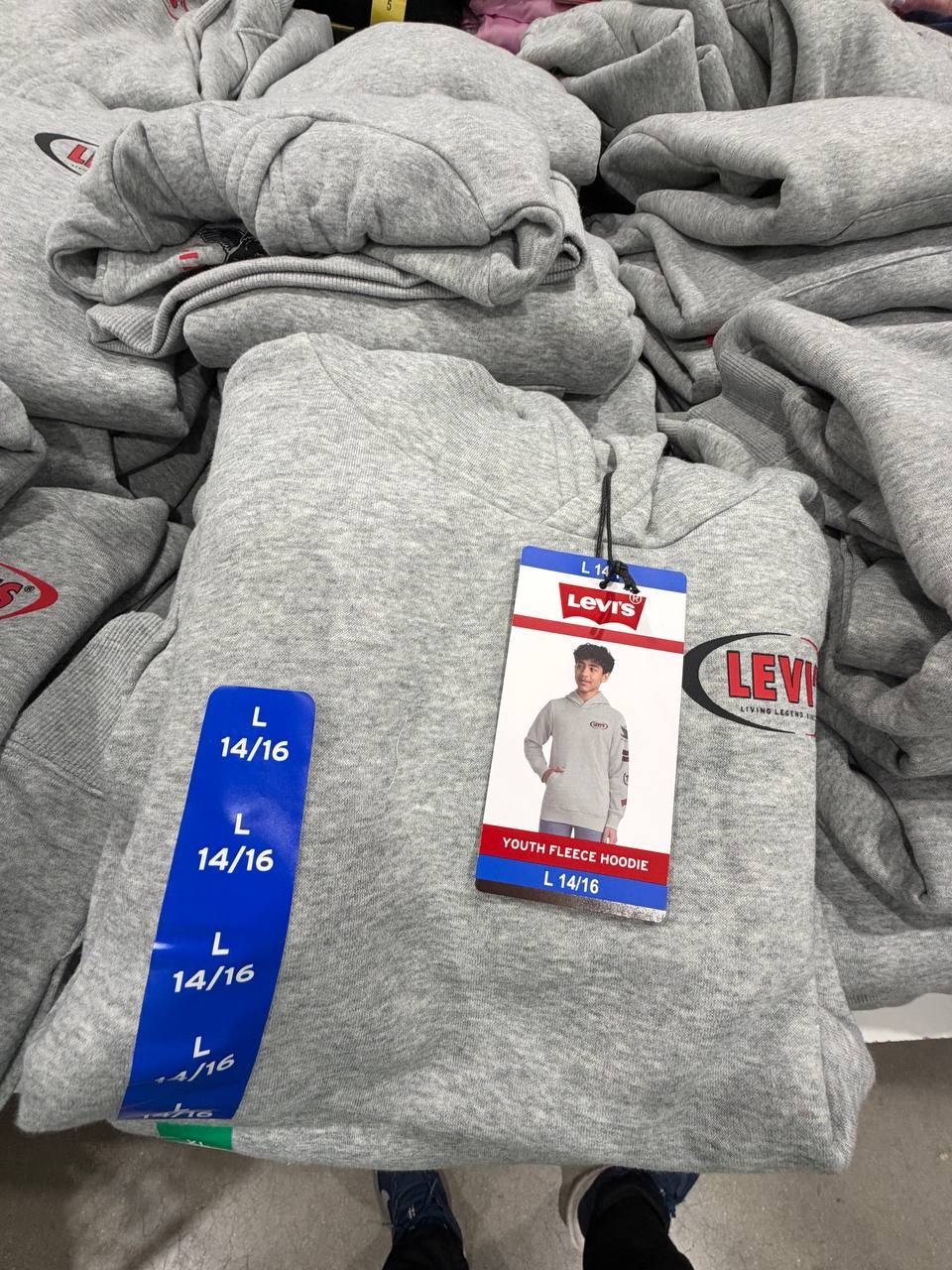 Costco youth - Levi's Fleece Hoodie