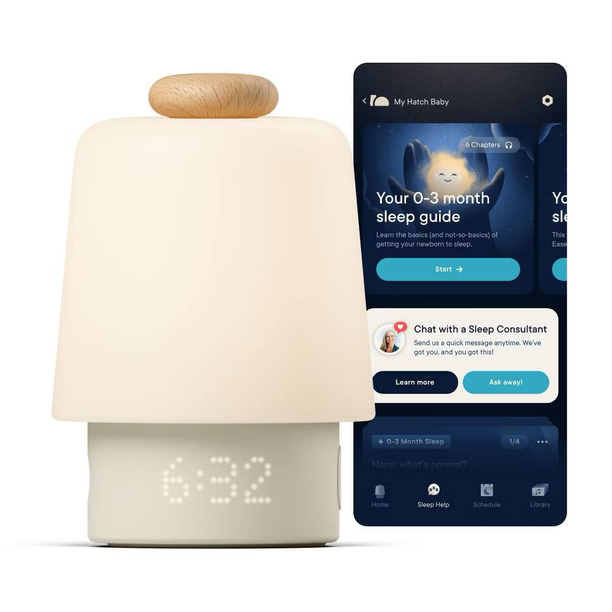 Target- Hatch Baby Sleep Support Sound Machine - Beechwood