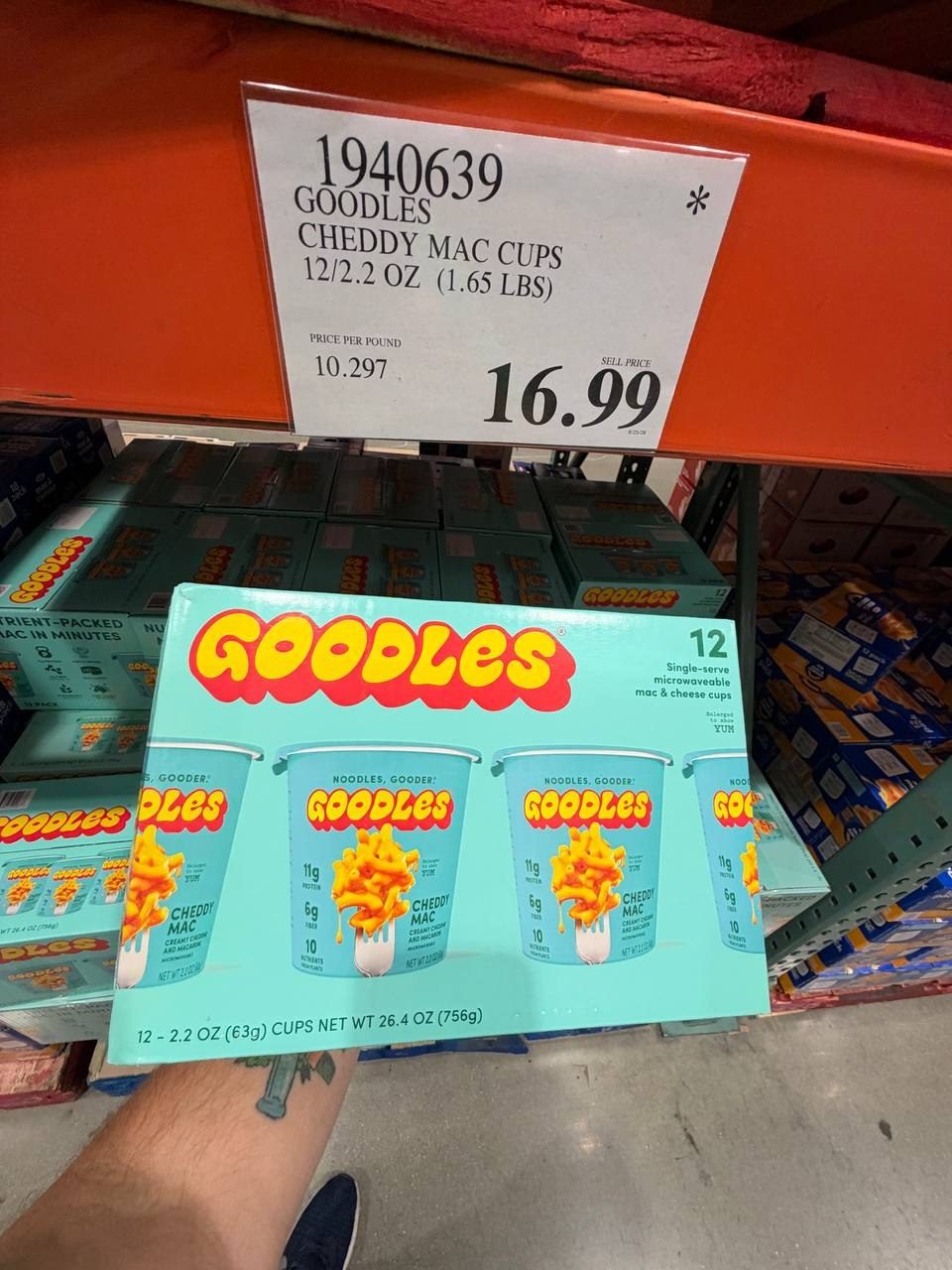 Costco - Goddles Cheddy Mac Cups