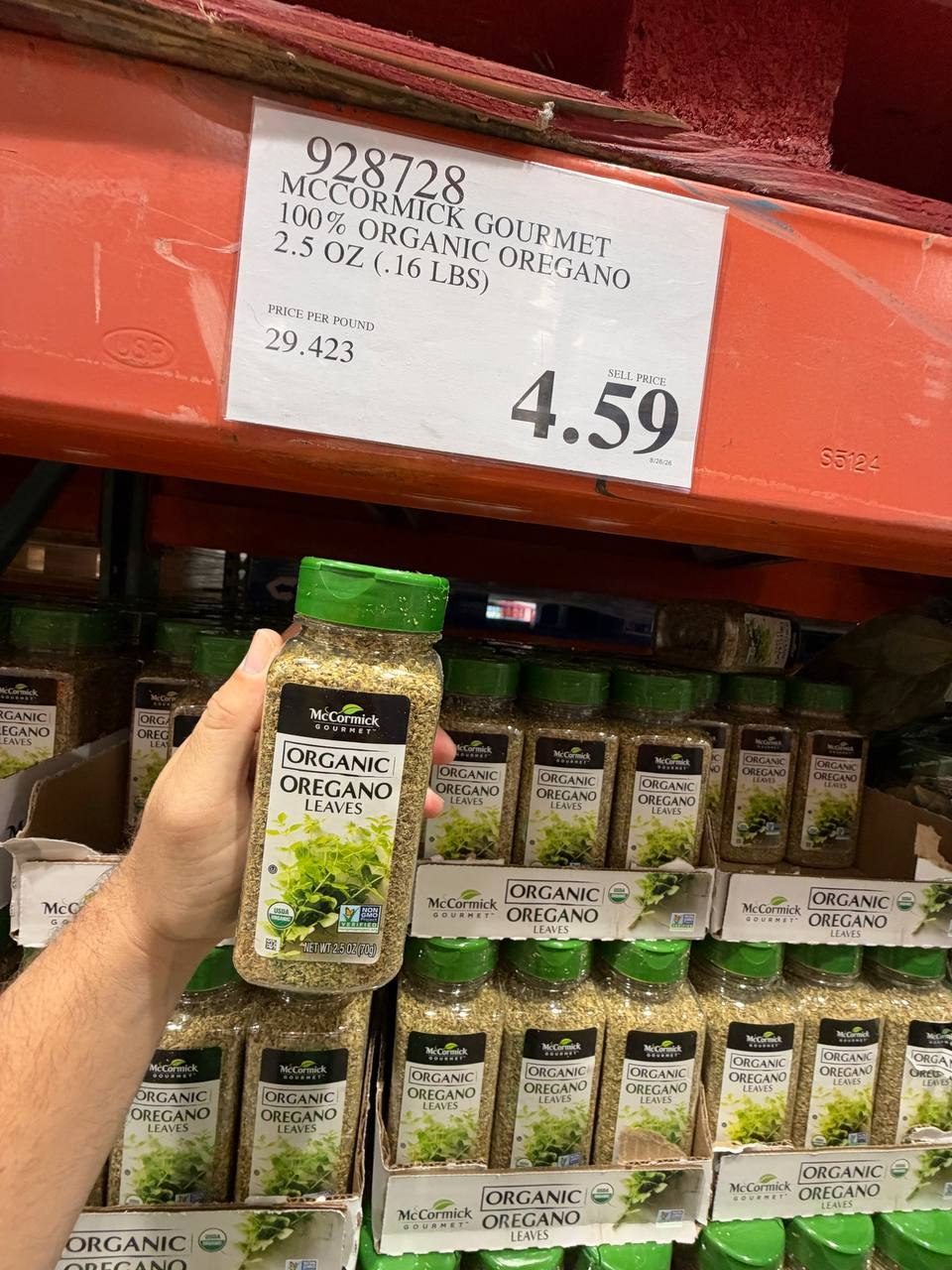 Costco - Mc Cormick Oregano