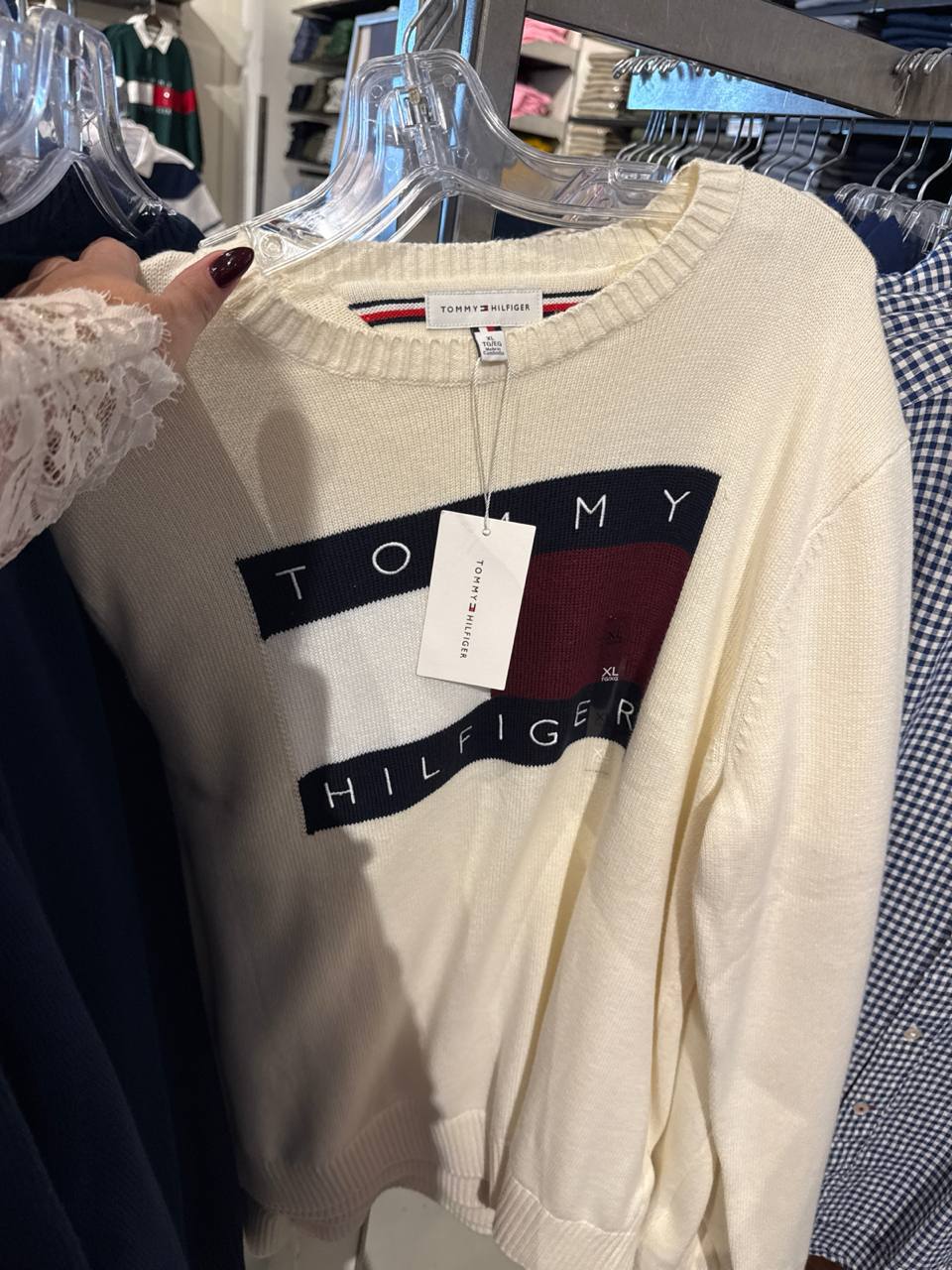 Tommy Masc- Blusa Tricô