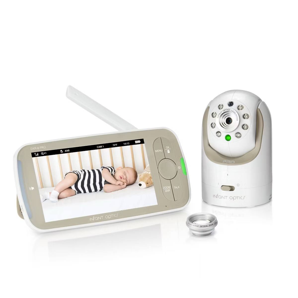 Target- Infant Optics Digital Video Monitor DXR-8 Pro: High-Definition 5" Screen, Interchangeable Lens, 2-Way Talk Feature
