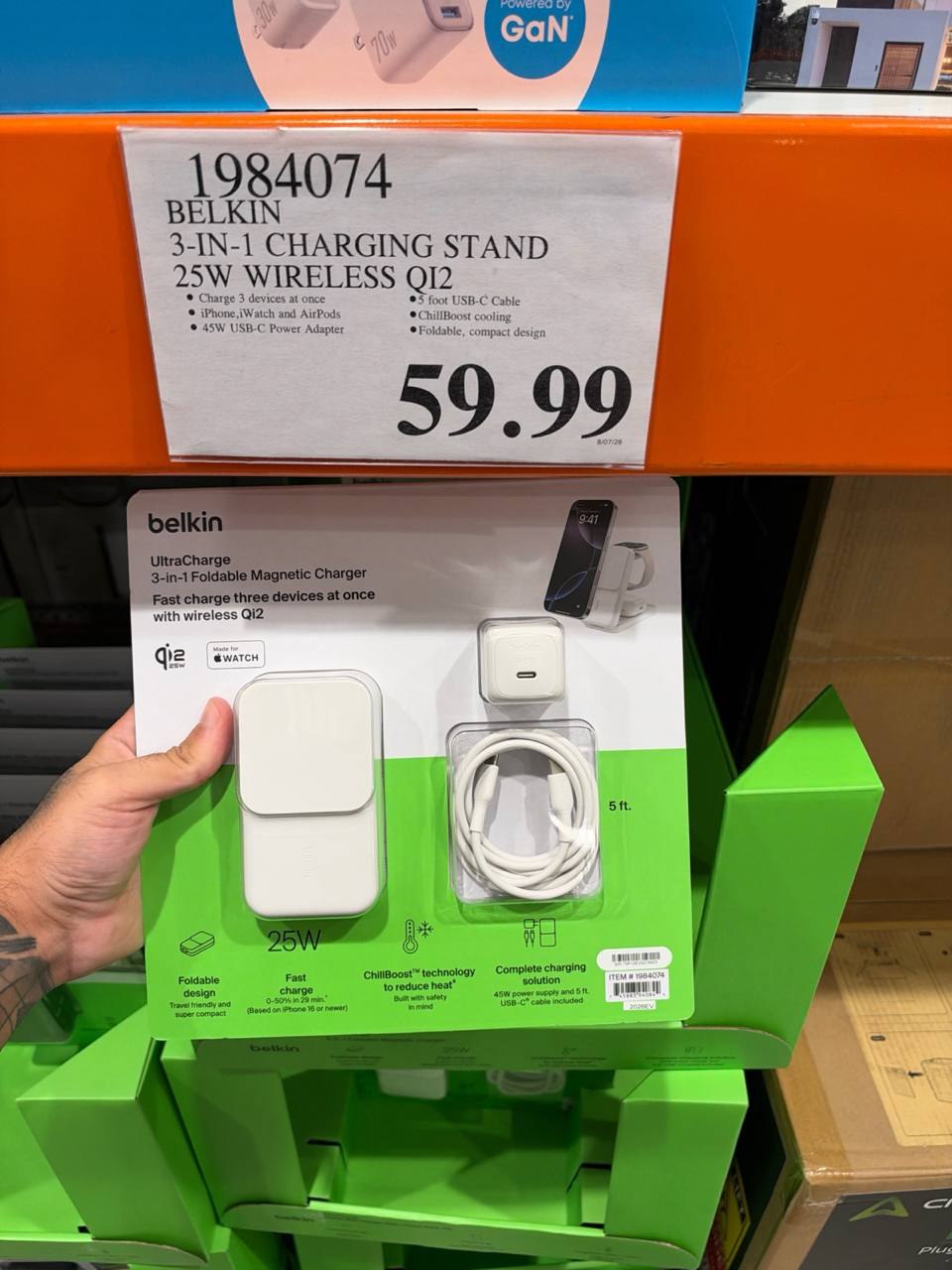 Costco - Belkin 3in1 Charging Stand
