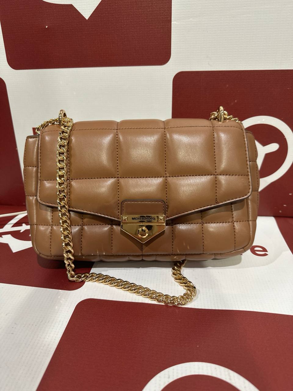 Michael Kors bolsa caramel (A1)