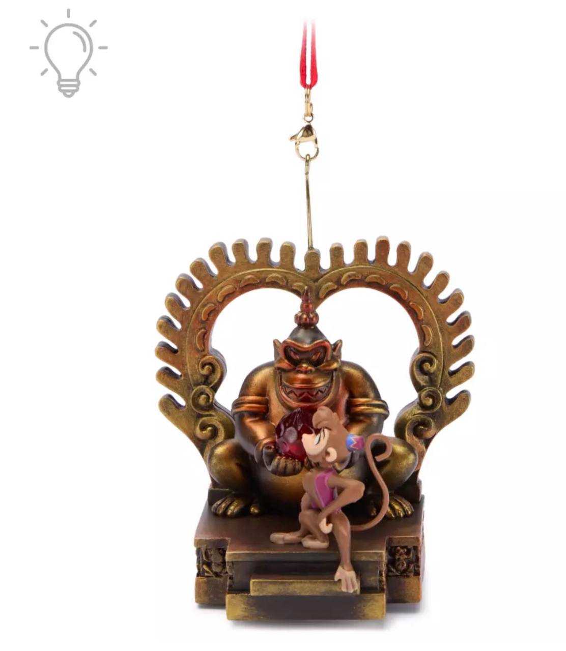 Disney - Abu Light-Up and Sound Living Magic Sketchbook Ornament – Aladdin