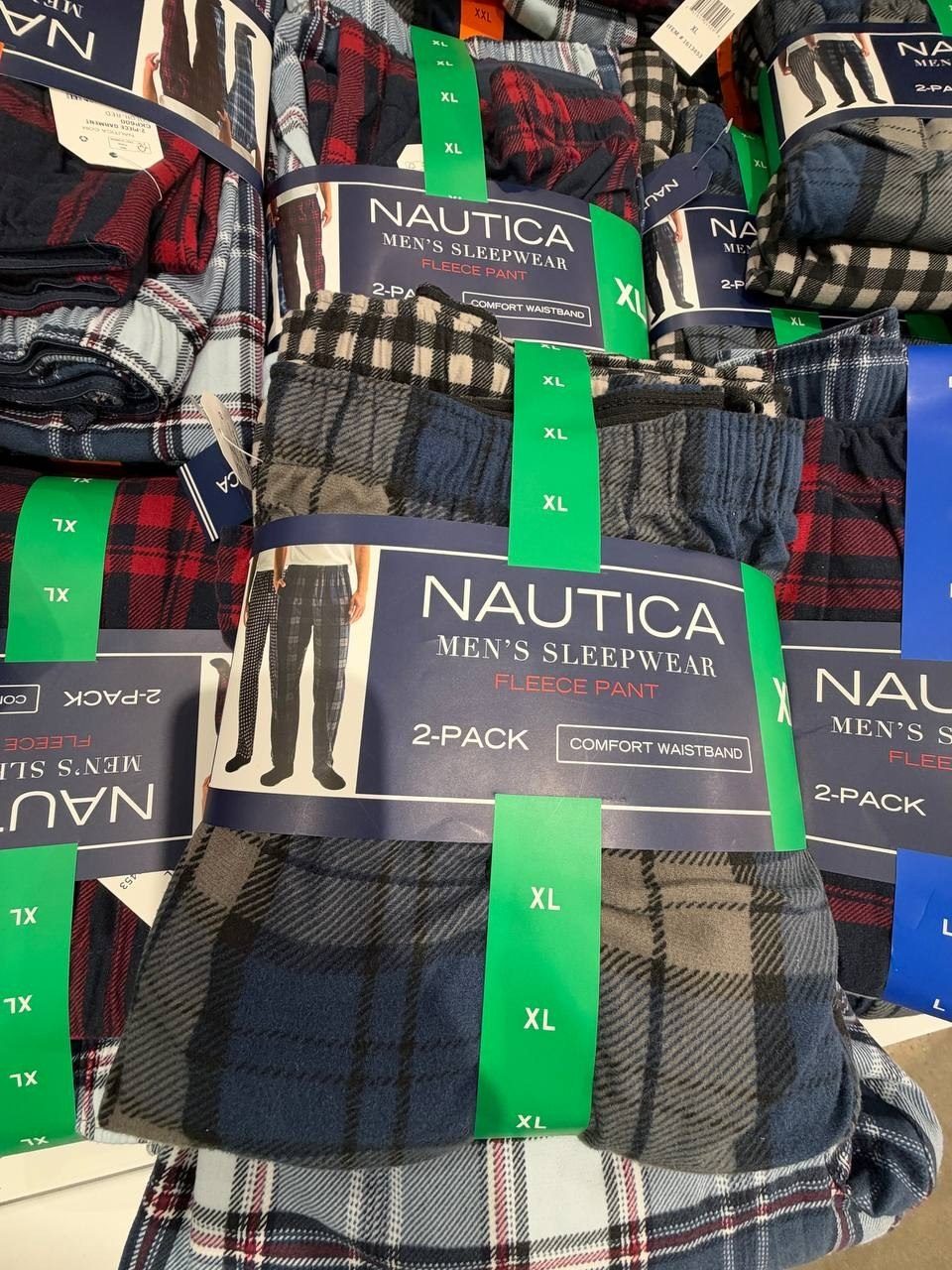 Costco Masc - Nautica Sleepwear Fleece Pant 2pack