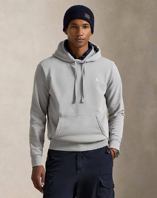 PRL Masc- Loopback Fleece Hoodie