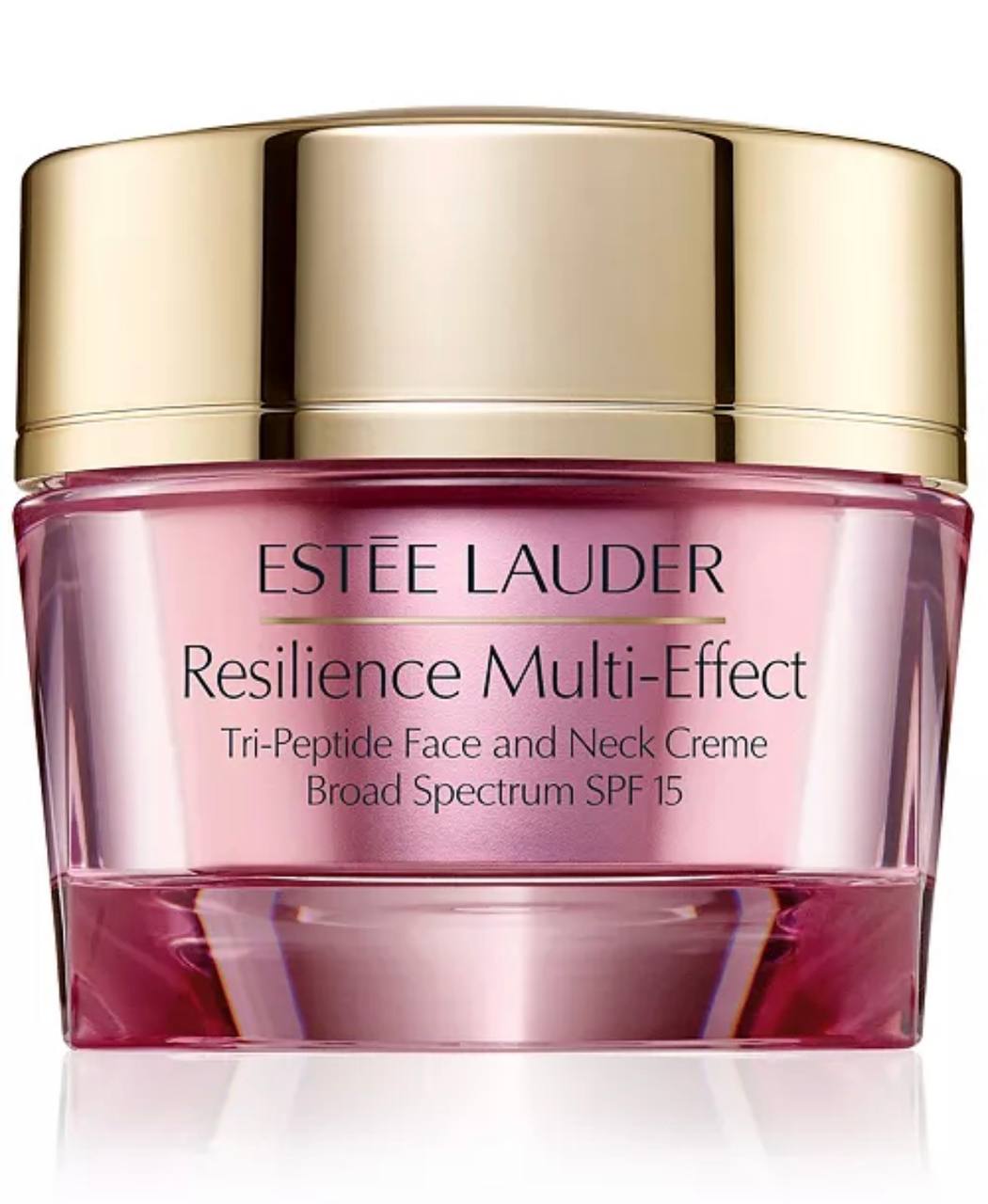 Estée Lauder- Resilience Multi-Effect Tri-Peptide Face & Neck Cream Moisturizer SPF 15 for Normal/Combination Skin, 2.5 oz.
