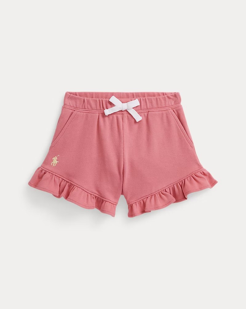 PRL Girl- Ruffled Stretch Mesh Short