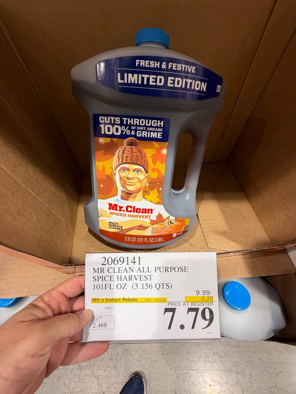 Costco - Mr Clean All Purpose Spice Harvest