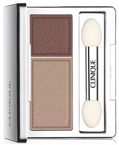 Macy's - Clinique All About Shadow Duo Eyeshadow, 0.05 oz.: Color ivory Bisque/Bronze Satin