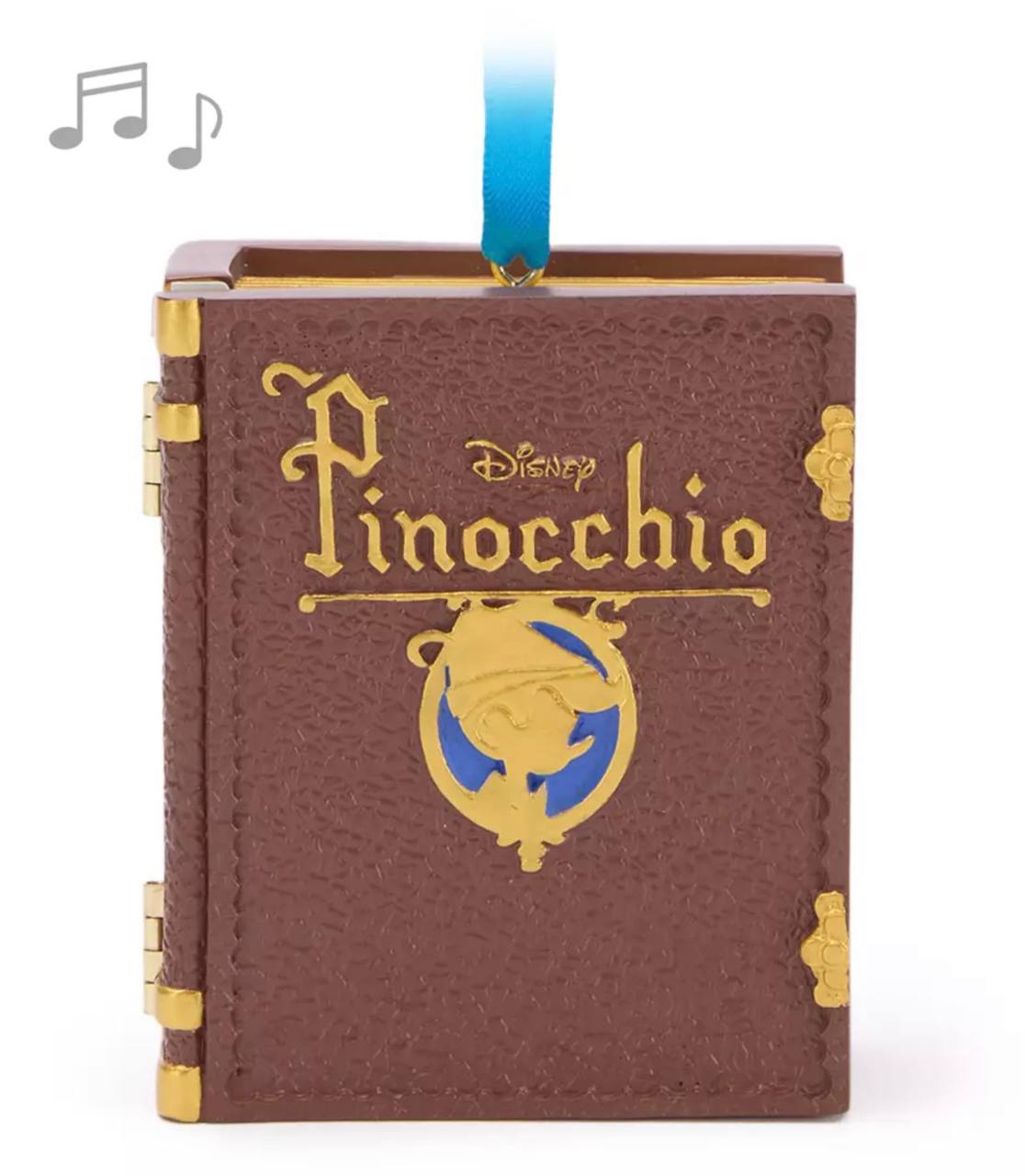 Disney - Pinocchio Storybook Musical Living Magic Sketchbook Ornament