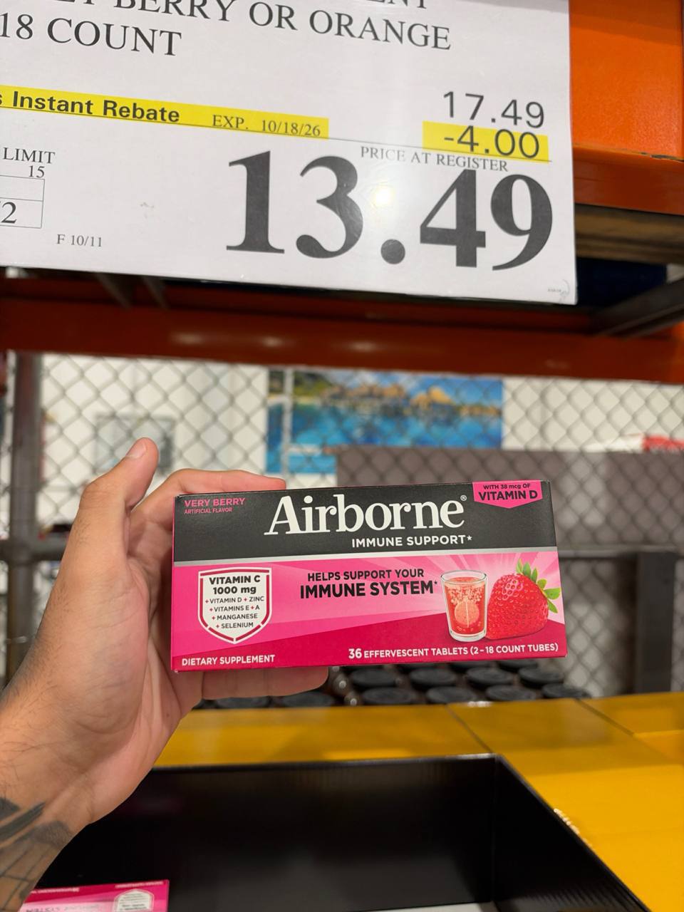 Costco- Airbone Immune System
