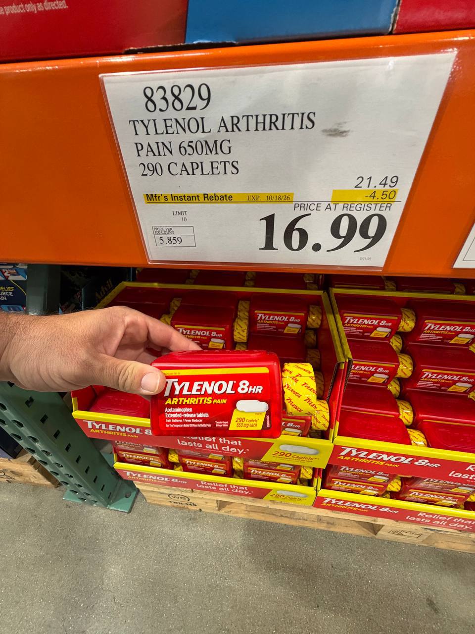 Costco - Tylenol Arthritis