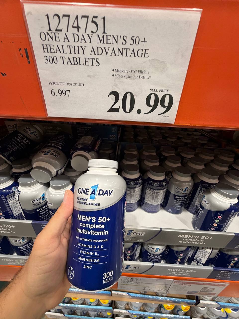 Costco - One a Day Men’s 50+
