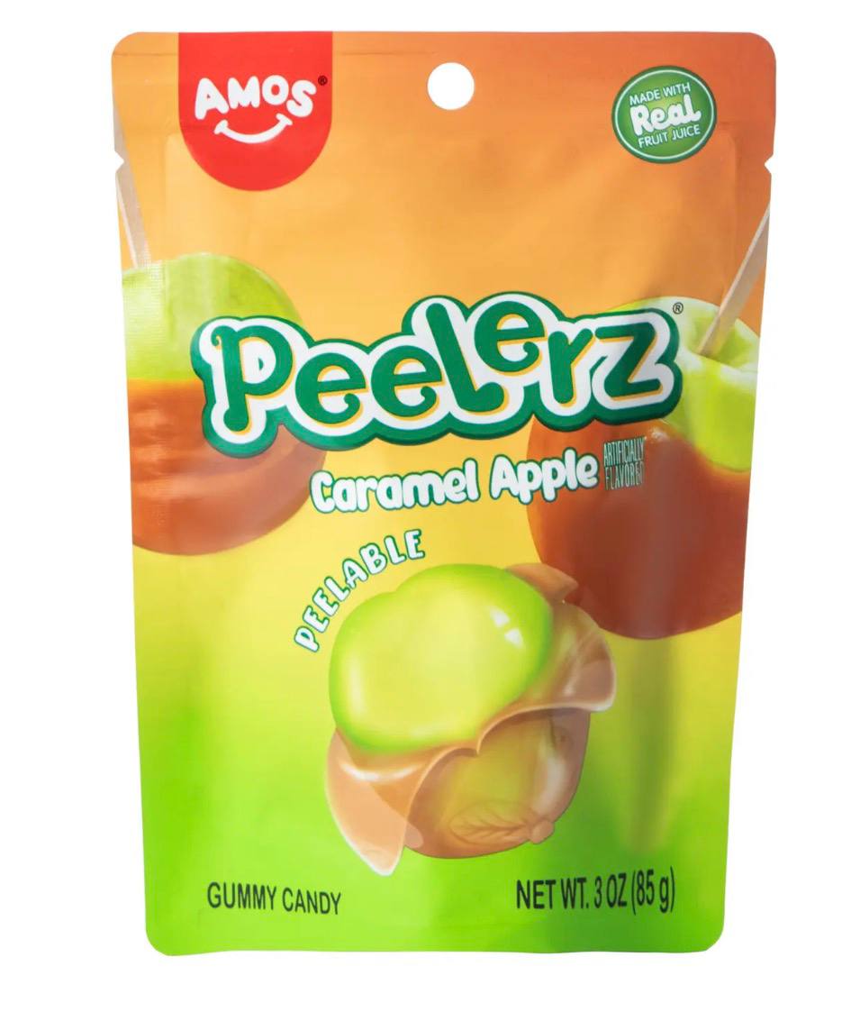 Five Bellow - Amos® Peelerz® Caramel Apple Gummy Candy 3oz