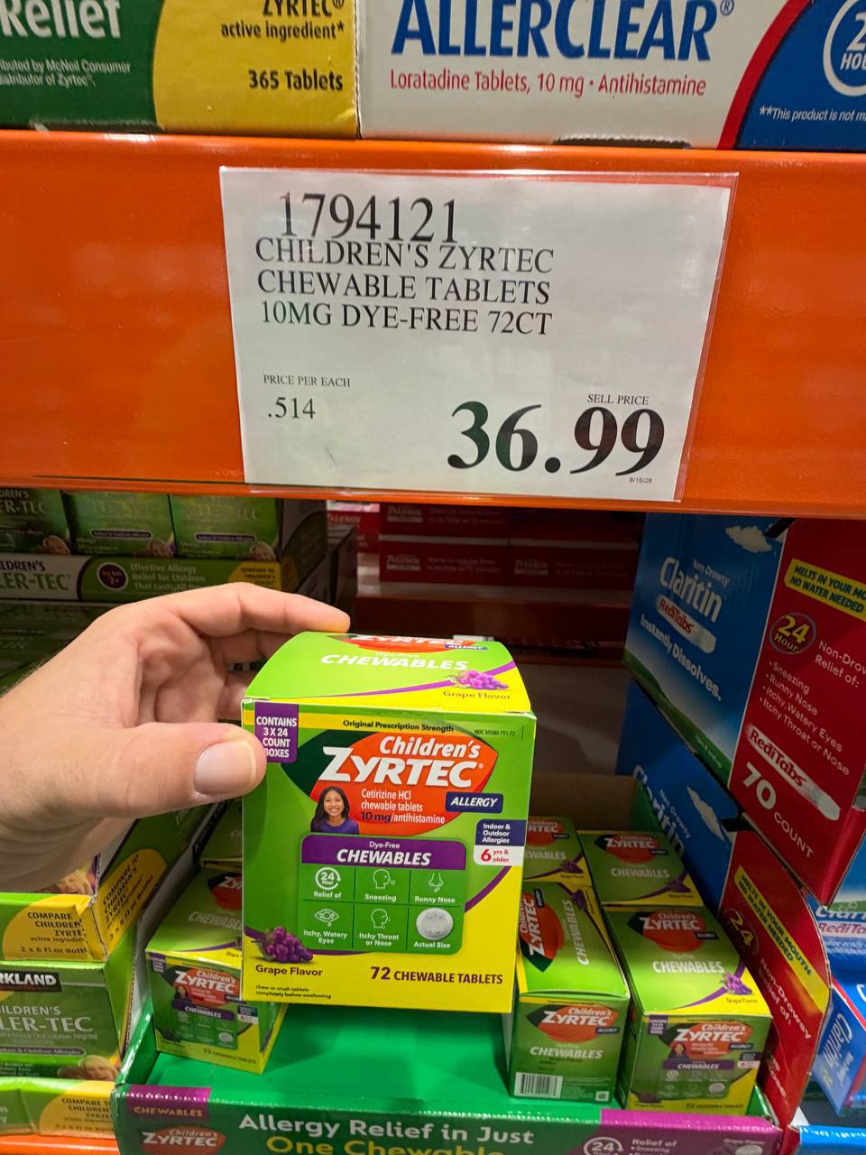 Costco - Childrens Zyrtec
