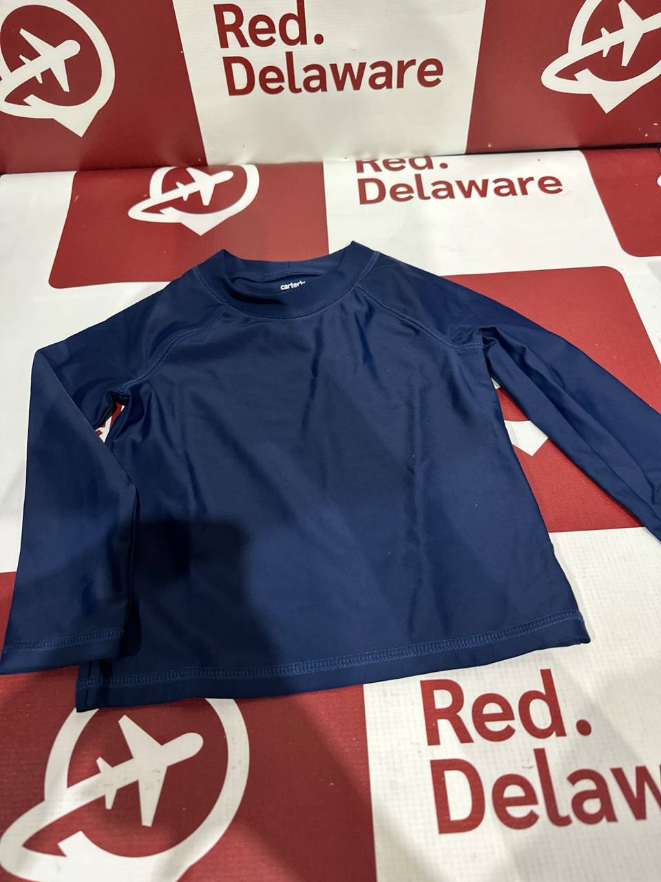 Carter’s camiseta manga longa azul Upf swim(D1)