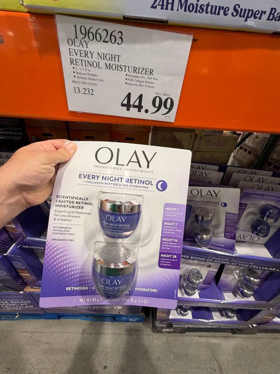 Costco - Olay Every Night Retinol Moisturizer