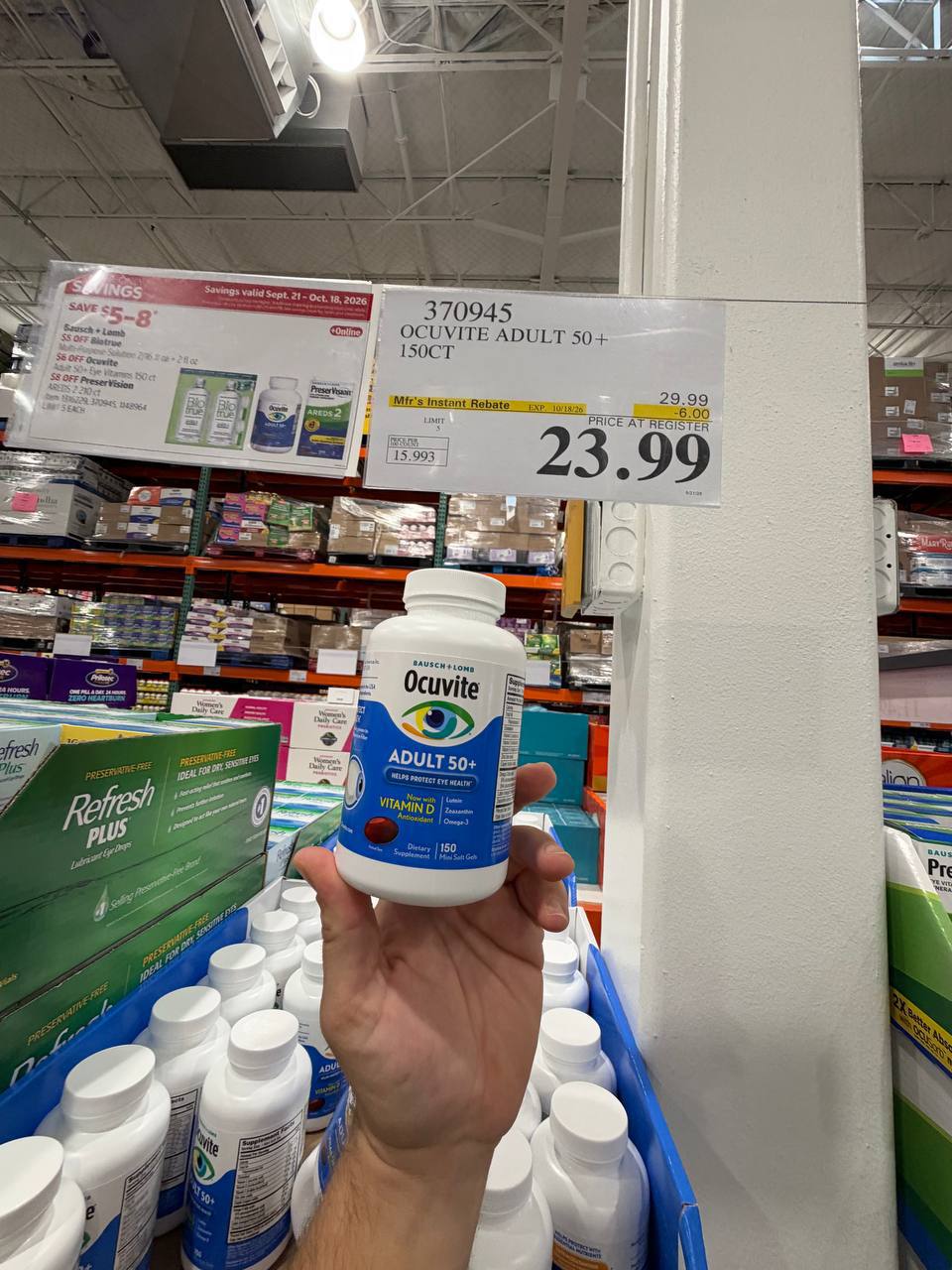 Costco - Ocutive Adult 50+