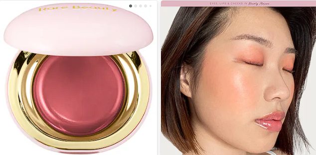 Sephora - Rare Beauty by Selena Gomez Stay Vulnerable Melting Cream Blush: Color Nearly Mauve