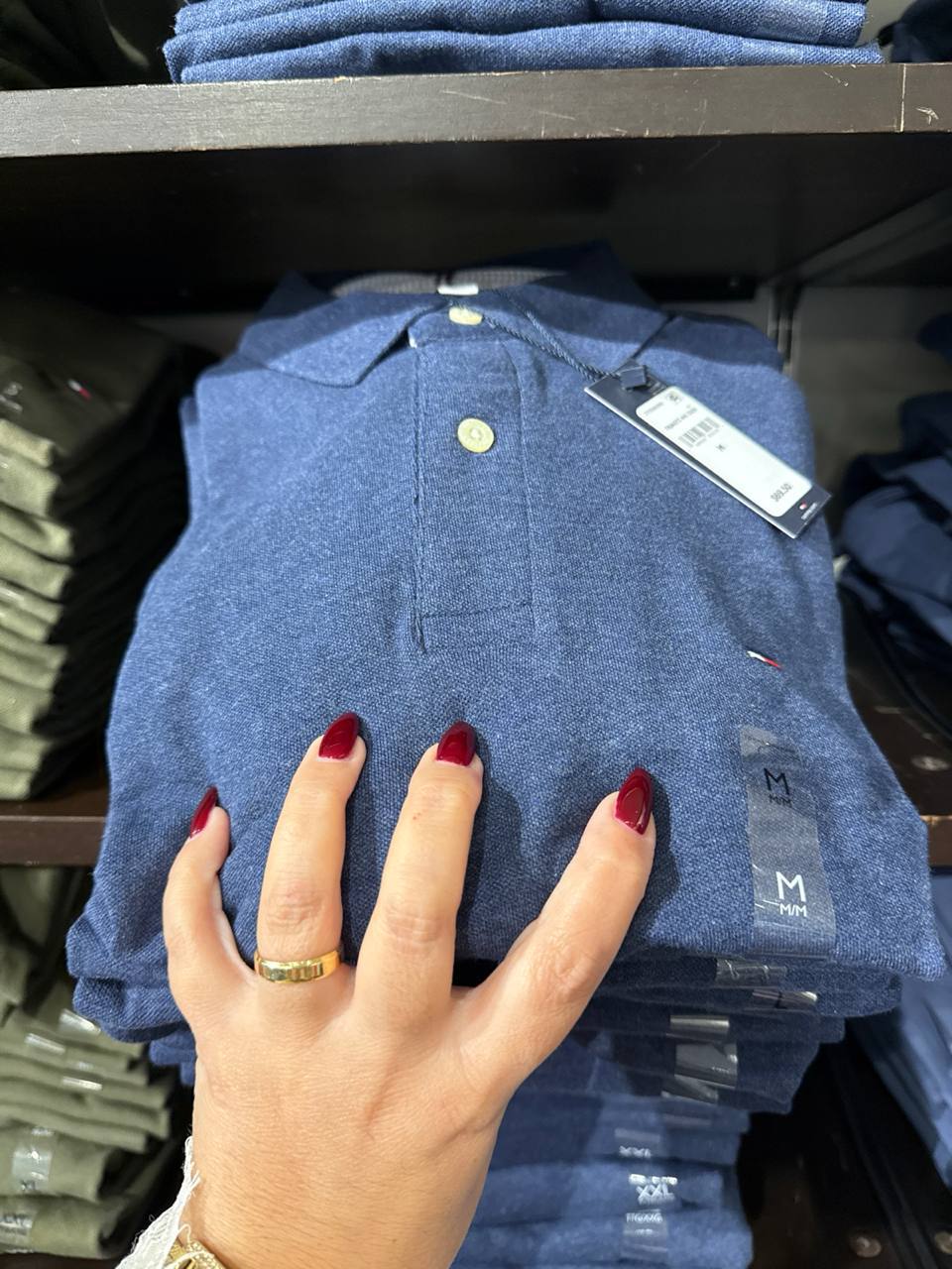 Tommy Masc- Camiseta Polo Regular Fit