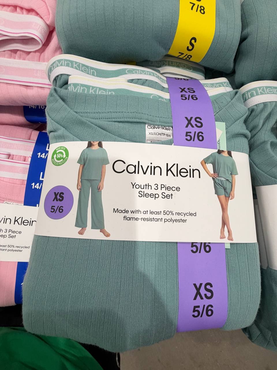Costco YOUTH - Calvin Klein 3pc Sleep set