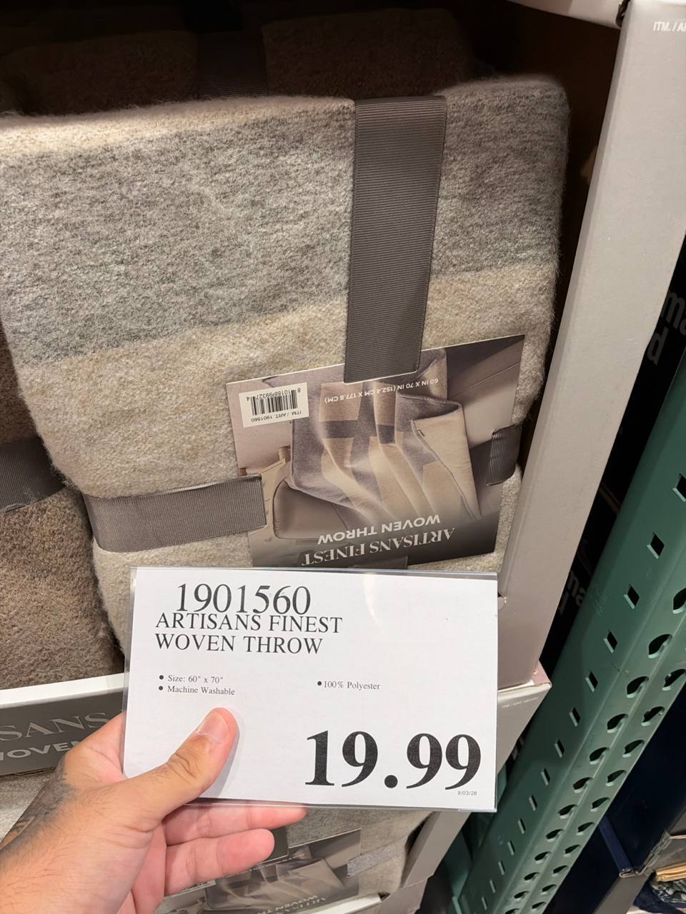 Costco- Woven Throw