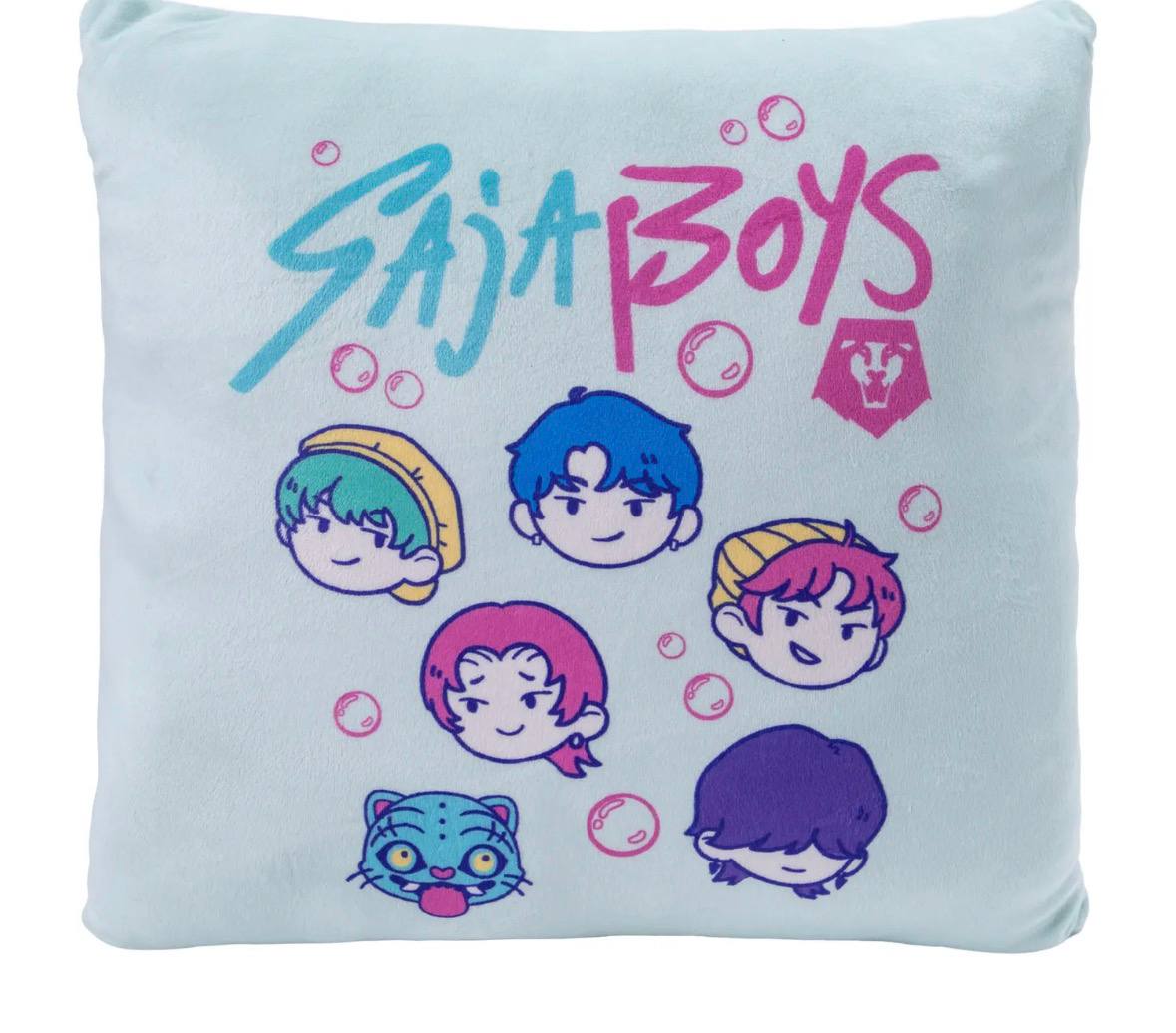 Five Below - Netflix KPop Demon Hunters Saja Boys Printed Plush Pillow
