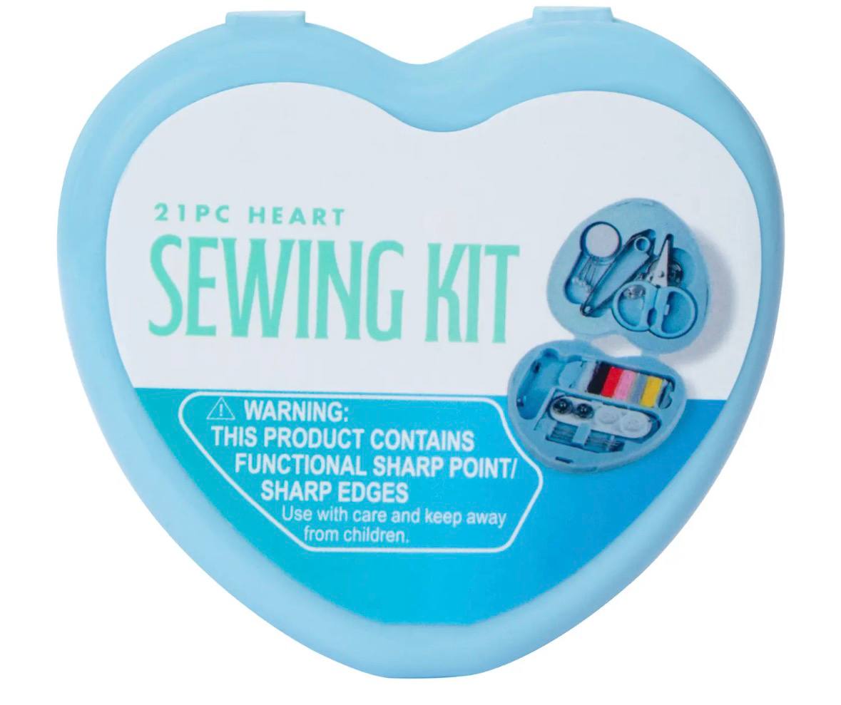 Five Below - Heart Sewing Kit 21-Piece