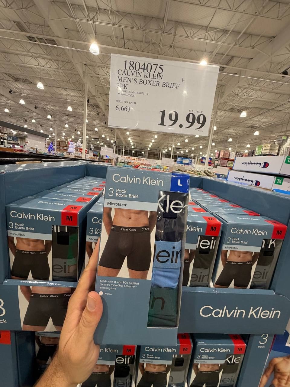 Costco - Calvin Klein 3pk Boxer Brief