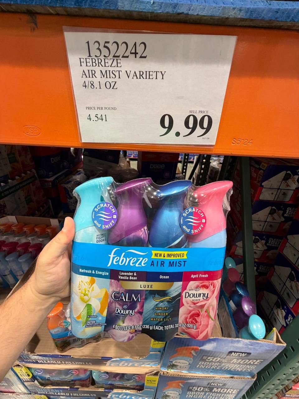 Costco - Febreze Air Mist