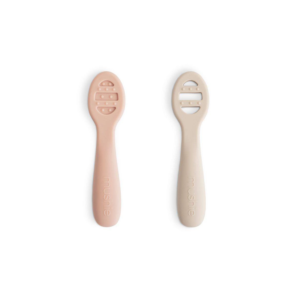 Target- First Feeding Baby Spoons Blush/Shifting Sand One Size