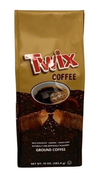 Twix Milk Chocolate Caramel Cookie Bar Flavored Ground Coffee - 10 Ounce