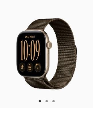 Apple Watch Serie 12 Aluminum GPS + Celular 46mm Milanese Loop