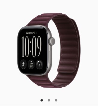 Apple Watch Serie 12 Aluminum GPS 42mm Magnetic link