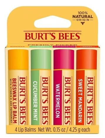Burt's Bees 100% Natural Moisturizing Lip Balm Assorted Flavors RD 353
