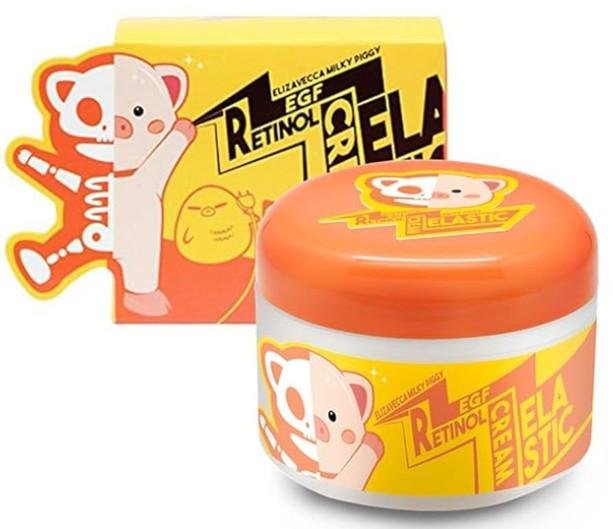 Elizavecca Milky Piggy Retinol Cream 100g/3.53 fl.oz. - Retinol Swiftlet Nest Extract (69.9%) |Face Cream |