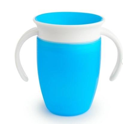 Munchkin® Miracle® 360° Spoutless Trainer Sippy Cup, 7 oz, Blue, Unisex
