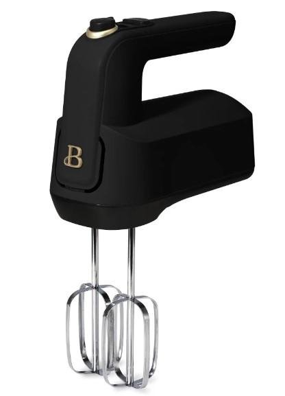 Beautiful 6-Speed Electric Hand Mixer, White Icing by Drew Barrymore