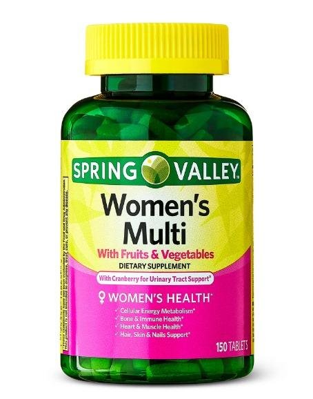 Spring Valley Women's Multi Tablets, 150 Count